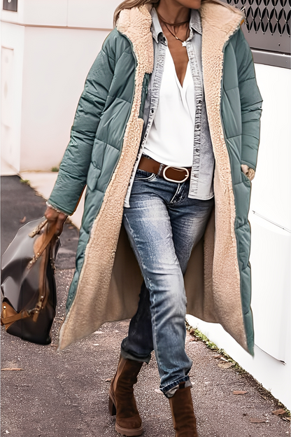 Carina - Tyylikäs Parka-takki hupulla naisille