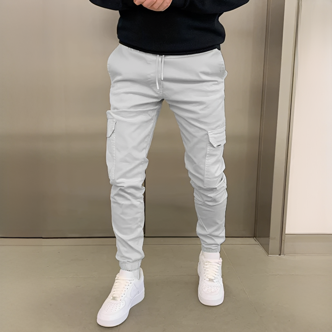 Khalid - Elastiset kargohousut miehille