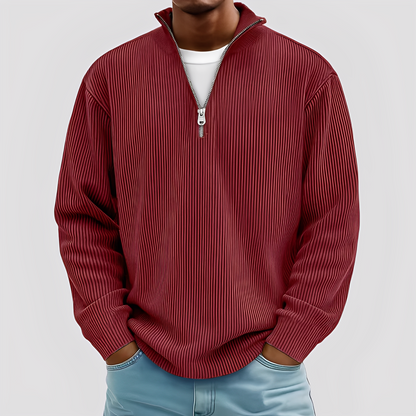 Henry - Moderni, vapaa, lämmin villapaita miehille