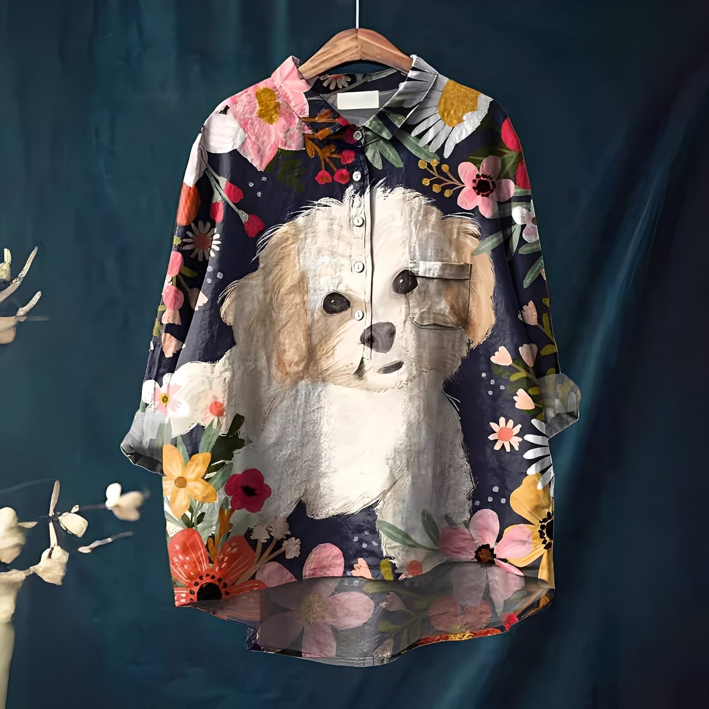 Gwenaël - Naisten pitkähihainen klassinen paita