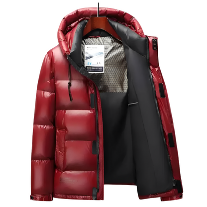 Harold - Lämmin untuvatakki hupulla miehille