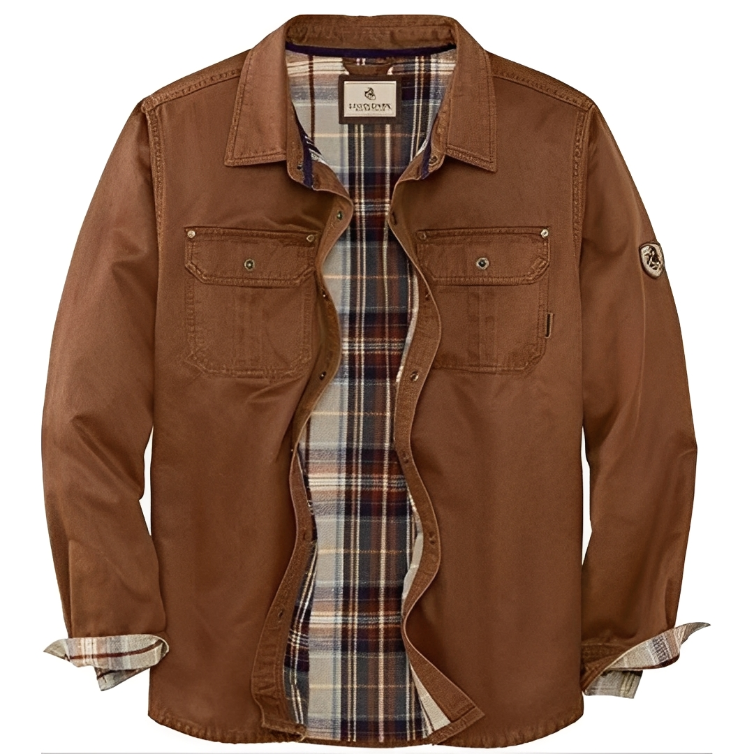 Abbánes - Miesten rento puuvillatakki