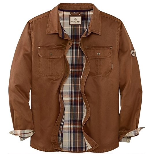 Abbánes - Miesten rento puuvillatakki