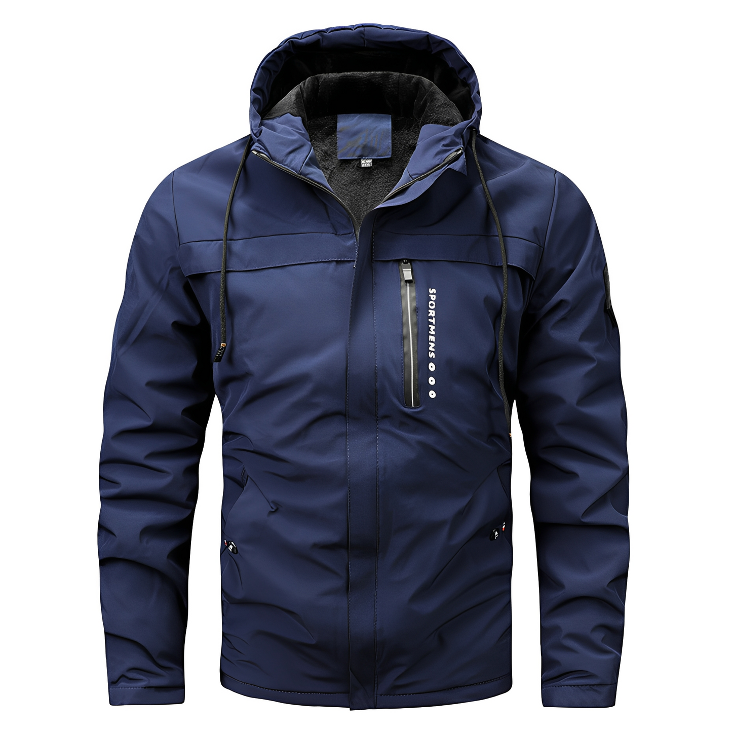 Karl - Monipuolinen fleece-takki hupulla miehille