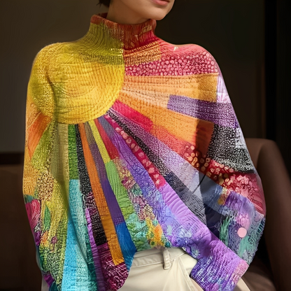 Agatine - Värikäs poolopaita naisille