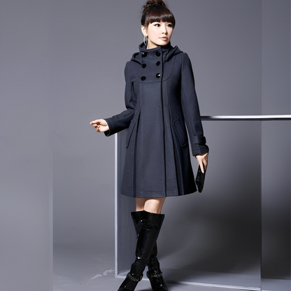 Perrine - Tyylikäs takki sivutaskuilla naisille