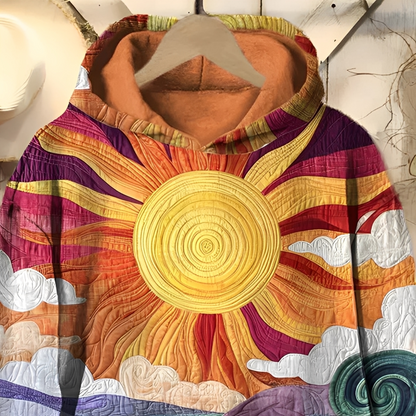 Vérène - Vintage-painatuksella varustettu huppari naisille