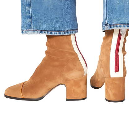 Juliana - Tyylikkäät nilkkurit lohkarekorolla naisille