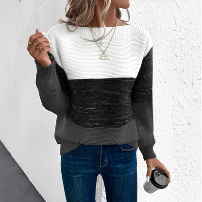 Anelie - Neulottu muotivillapaita naisille