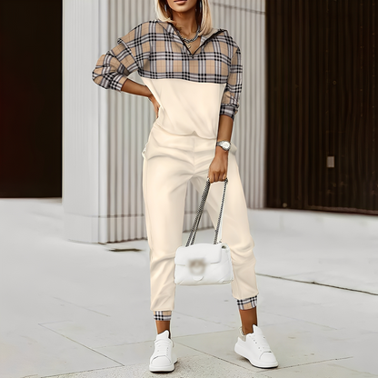 Hollie - Tyylikäs verryttelypuku vetoketjulla naisille