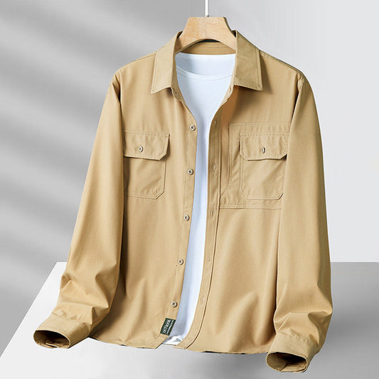 Philip - Rento pitkähihainen paita taskuilla miehille