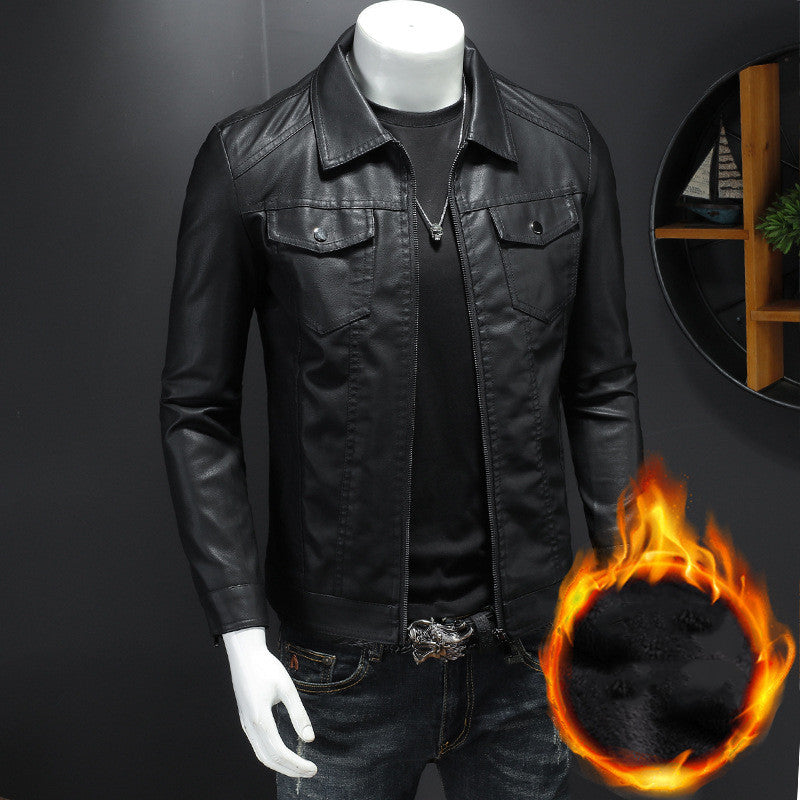 Nelson - Rento Biker-nahkatakki miehille