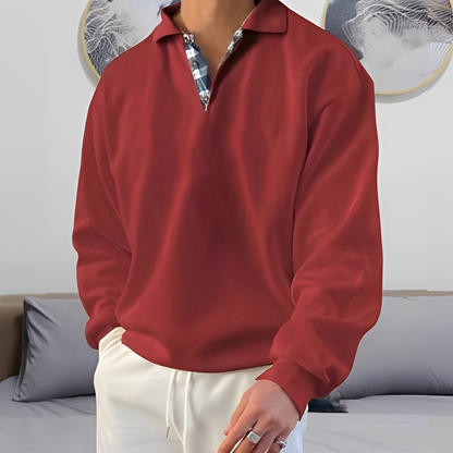 Colsen - Moderni vetoketjullinen villapaita miehille