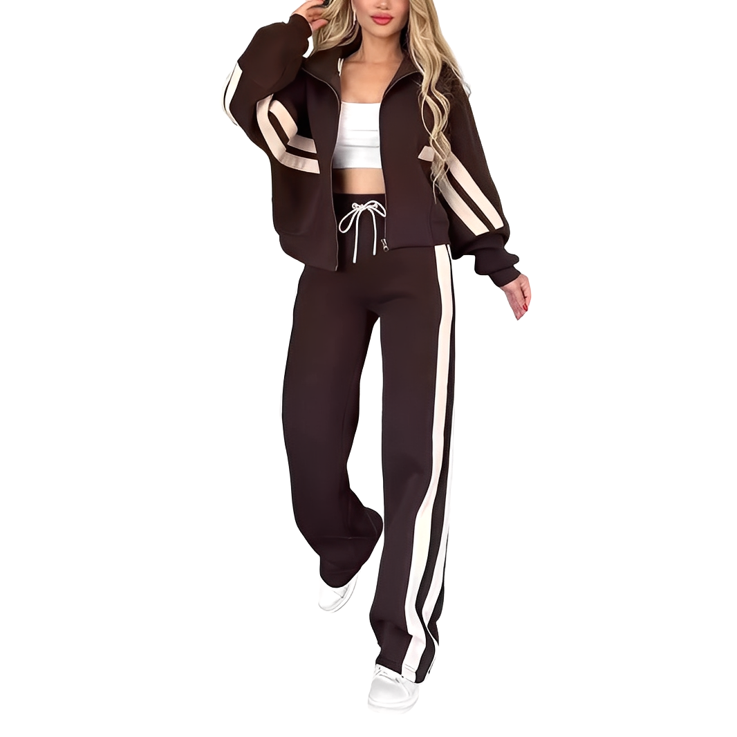 Maddie - Tyylikäs kaksiosainen urheilusetti naisille