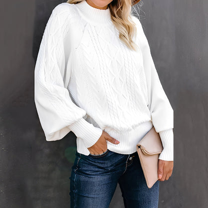 Jemima - Tyylikäs, vapaasti istuva poolokauluspaita naisille