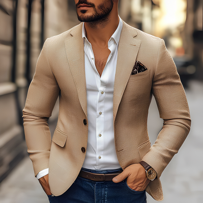 Abednego - Rento kaksinappinen takki miehille