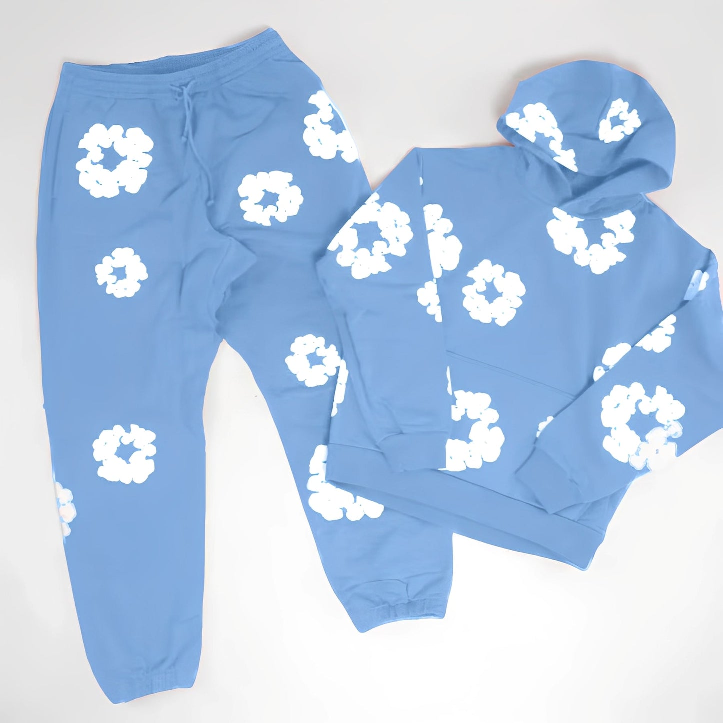 Theresa - Tyylikäs, vapaasti istuva setti kukkakuviolla naisille