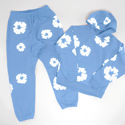 Theresa - Tyylikäs, vapaasti istuva setti kukkakuviolla naisille