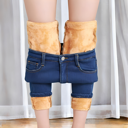 Betty - Lämpimät Thermoskinnyfarkut Naisille