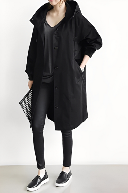 Evy - Ohut ja tyylikäs sadetakki naisille