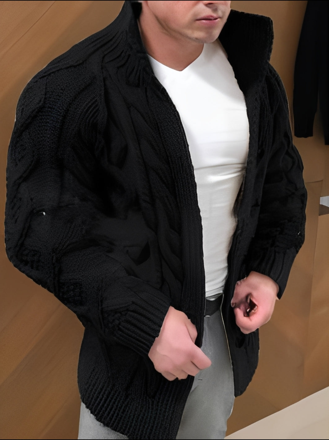 Donovan - Tyylikäs, lämmin villatakki miehille