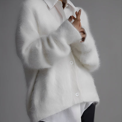 Catherine - Couture-neuletakki naisille