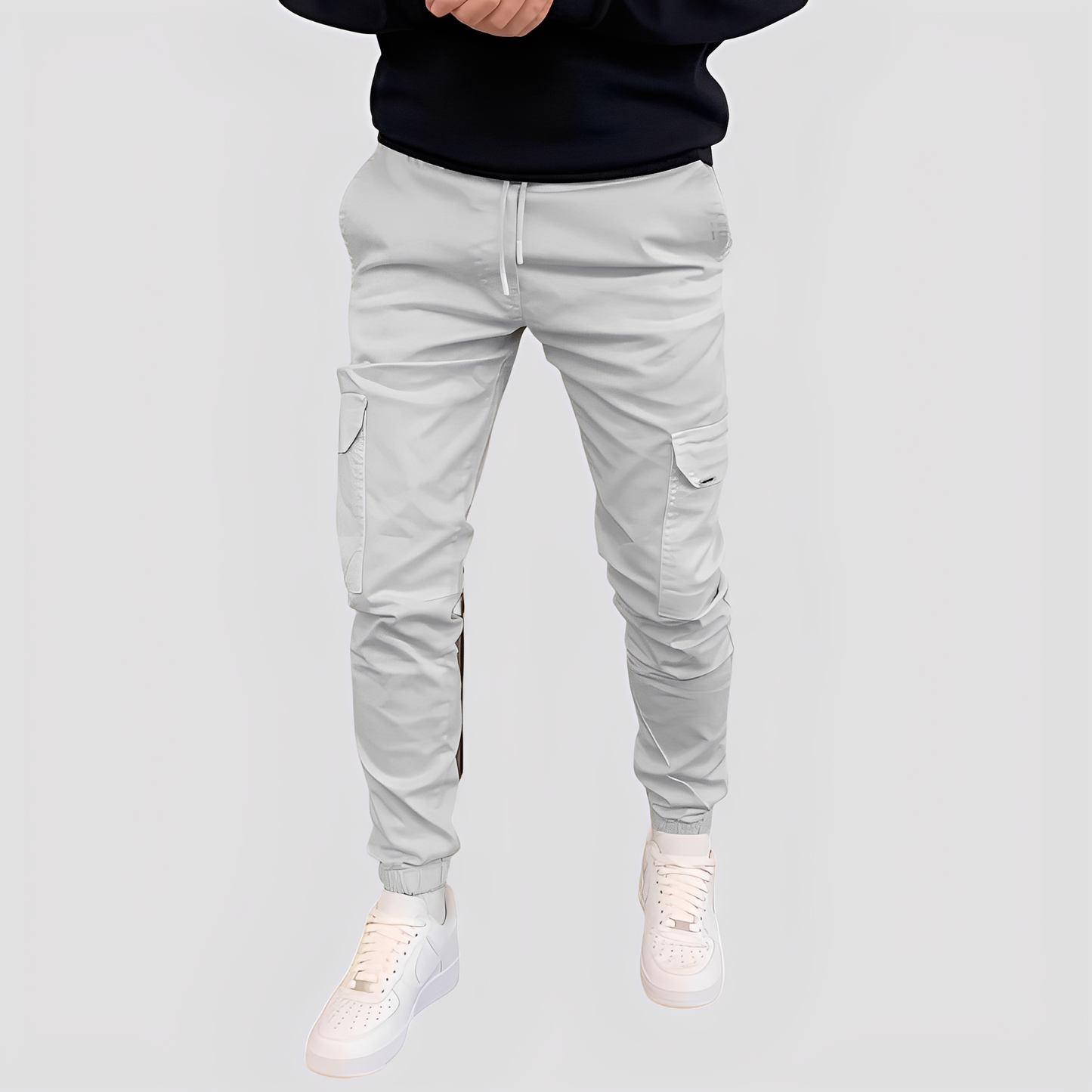 Brandon - Modernit cargo-verryttelyhousut miehille