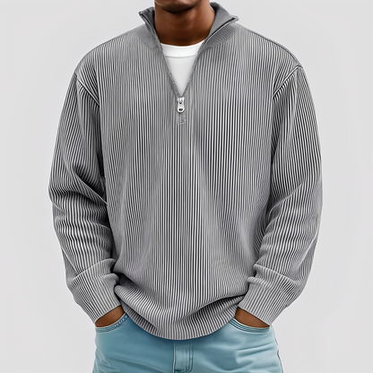 Henry - Moderni, vapaa, lämmin villapaita miehille