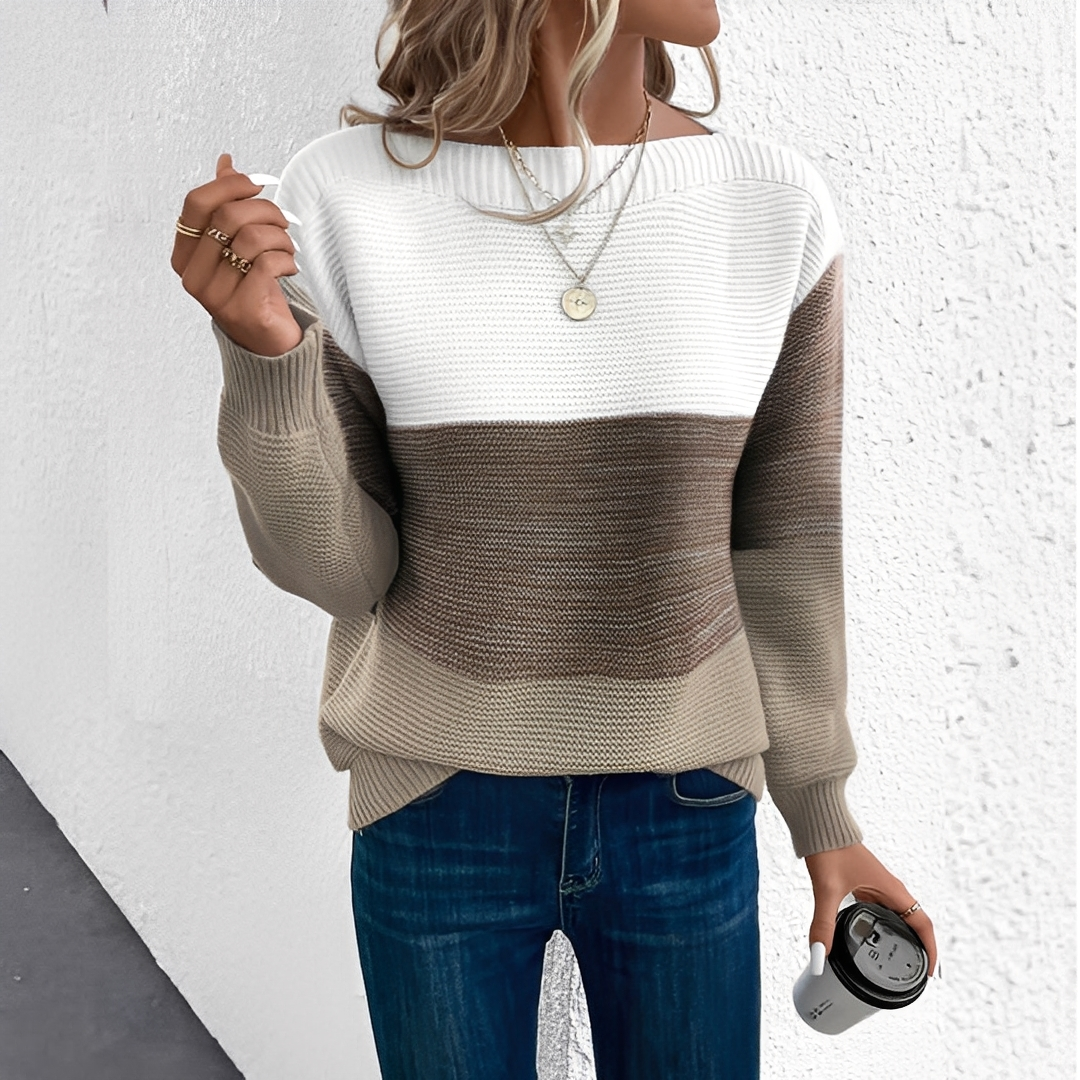 Anelie - Neulottu muotivillapaita naisille