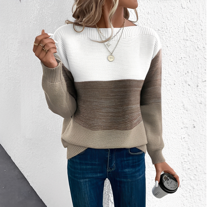 Anelie - Neulottu muotivillapaita naisille