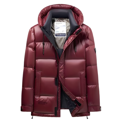 Harold - Lämmin untuvatakki hupulla miehille