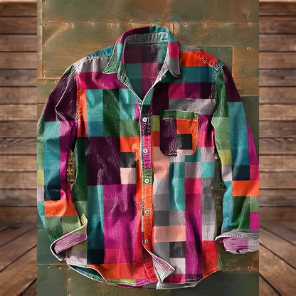 Gontran - Tyylikäs paita käytännöllisellä taskulla miehille