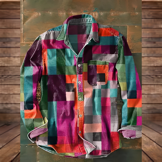 Gontran - Tyylikäs paita käytännöllisellä taskulla miehille