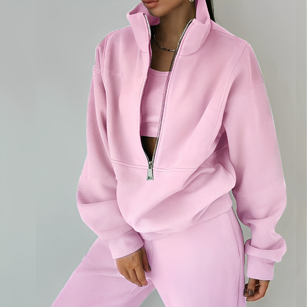 Mélissa - Kaksi-osainen ylisuuri rento verryttelypuku