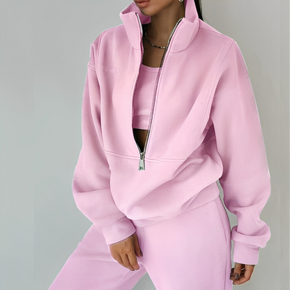 Mélissa - Kaksi-osainen ylisuuri rento verryttelypuku