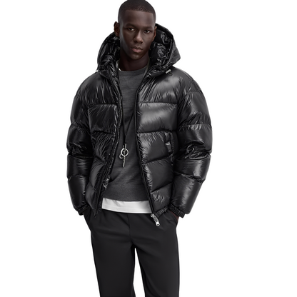 Darrel - Tyylikäs untuvatakki hupulla naisille