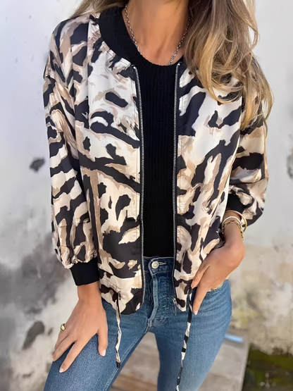 Ryana - Tyylikäs takki vetoketjulla naisille