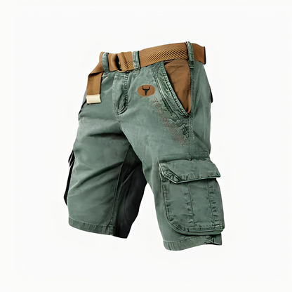 Kilven - Rentouttava cargo-shortsit miehille