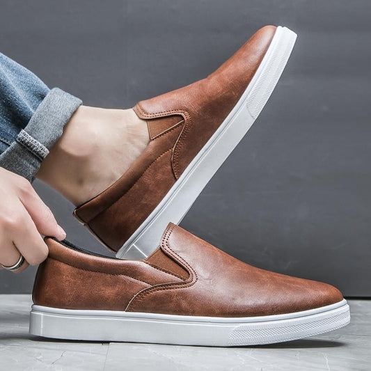 Willie - Rento liukumattomat nahkakengät miehille