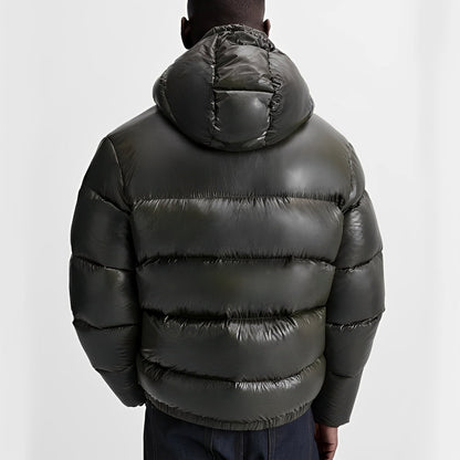 Myles - Paksu untuvatakki hupulla miehille