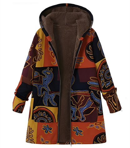 Jaslene - Klassinen, paksu, lämmin parka-takki naisille