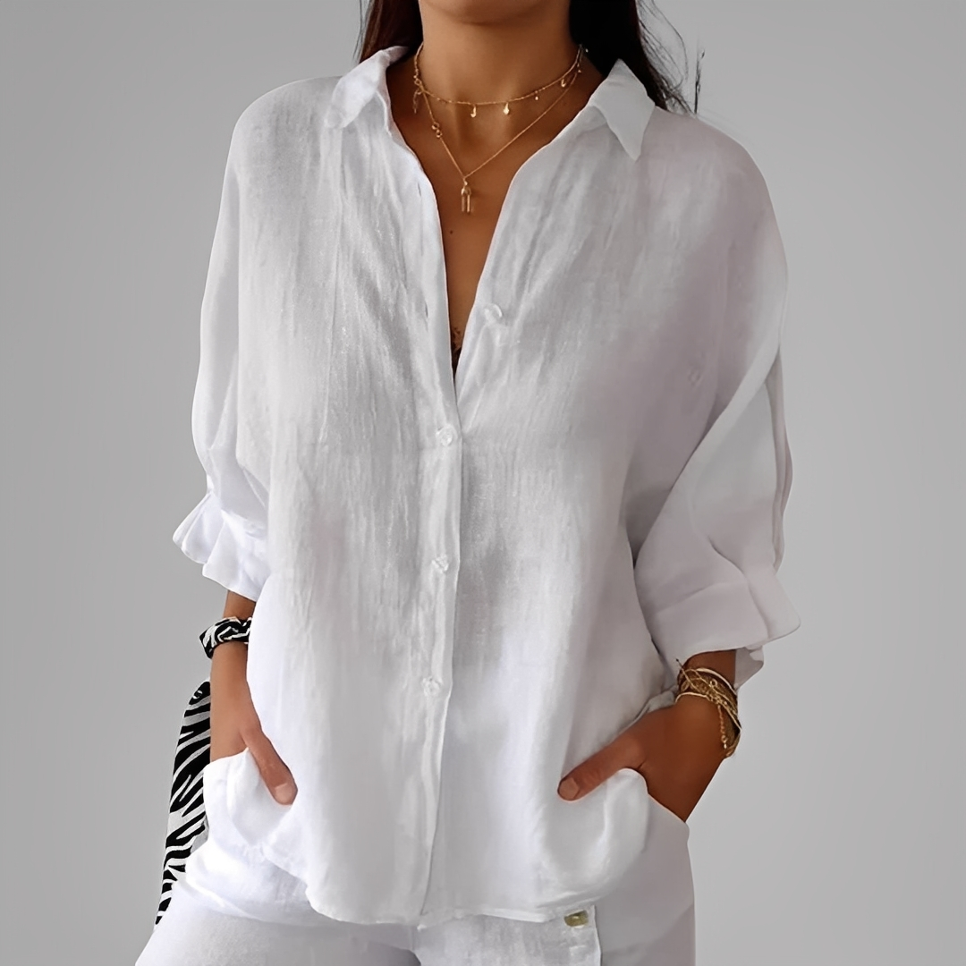 Antoinete - Tyylikäs pitkähihainen pusero naisille