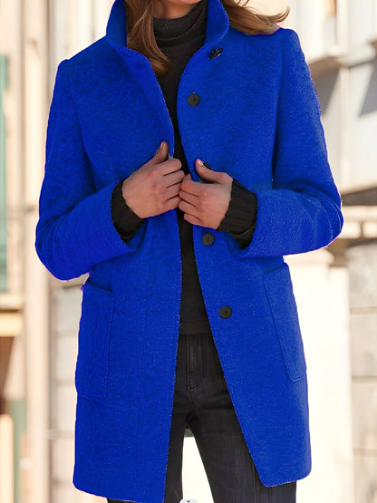 Julissa - Lämmin talvitakki taskulla naisille