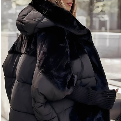 Barbara - Ylellinen huppari naisten lentäjäntakki