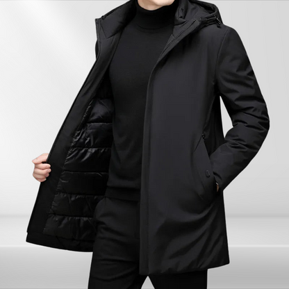 Phillipe – Aikaton Kapuzenjacke in Schwarz