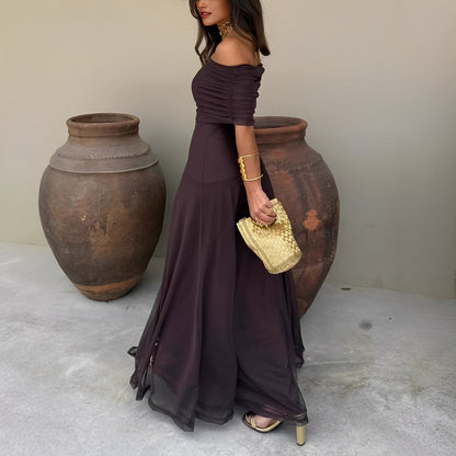 Eunice - Elegantti mesh-maksimekko naisille