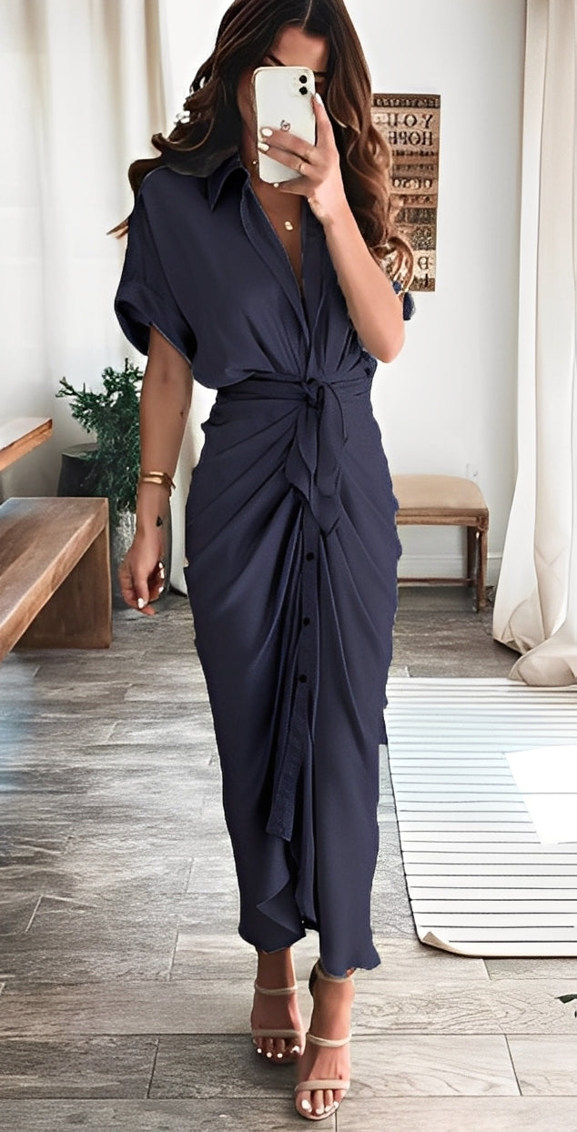 Antoinette - Pitkä elegantti mekko naisille