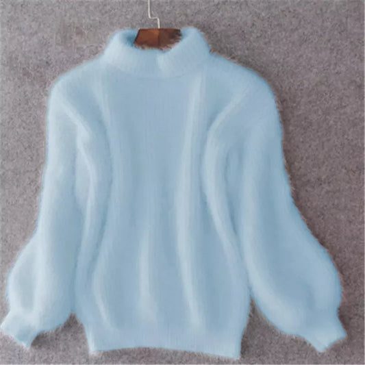 Brenda – Vintage Villapaita Angora-Tyyli