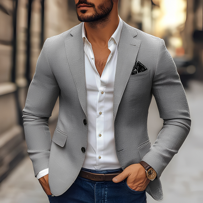 Abednego - Rento kaksinappinen takki miehille