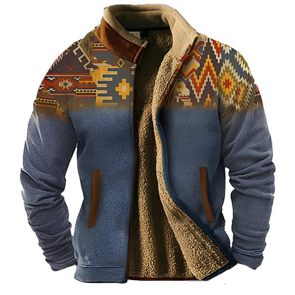 Aubert - Fleece-takki ulkoilu miehille